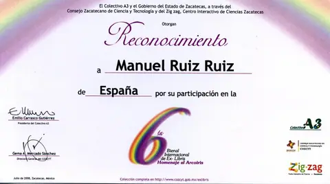 Títulos, diplomas y certificados