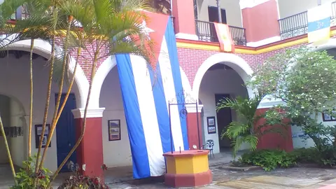Patio del Palacio La Periquera, Holguín, 2018